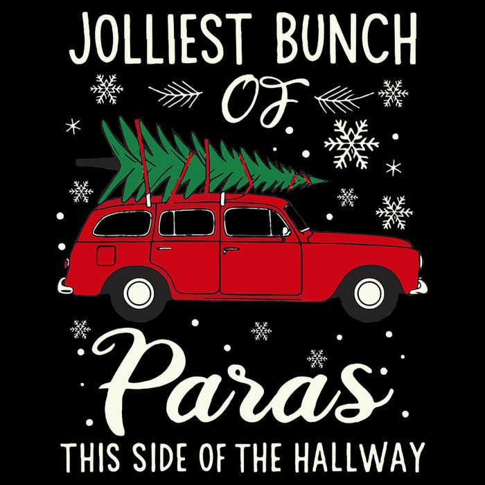 Jolliest Bunch Of Paras This Side Of The Hallway Xmas T-Shirt