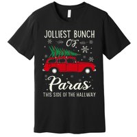 Jolliest Bunch Of Paras This Side Of The Hallway Xmas Premium T-Shirt