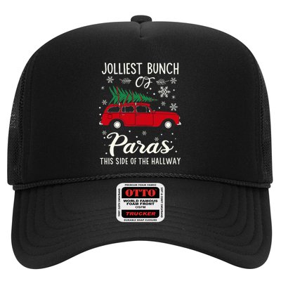 Jolliest Bunch Of Paras This Side Of The Hallway Xmas Trucker Hat