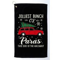 Jolliest Bunch Of Paras This Side Of The Hallway Xmas Golf Towel