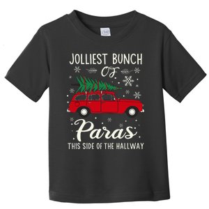 Jolliest Bunch Of Paras This Side Of The Hallway Xmas Toddler T-Shirt