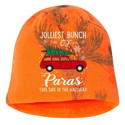 Jolliest Bunch Of Paras This Side Of The Hallway Xmas Kati - Camo Knit Beanie