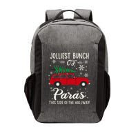 Jolliest Bunch Of Paras This Side Of The Hallway Xmas Vector Backpack