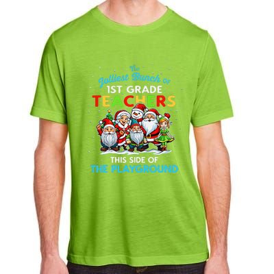 Jolliest Bunch Of 1st Grade Teachers This Side Of Playground Adult ChromaSoft Performance T-Shirt