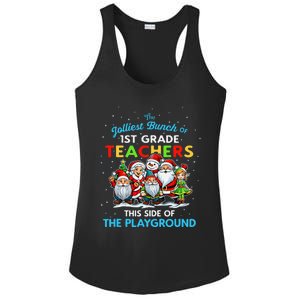 Jolliest Bunch Of 1st Grade Teachers This Side Of Playground Ladies PosiCharge Competitor Racerback Tank