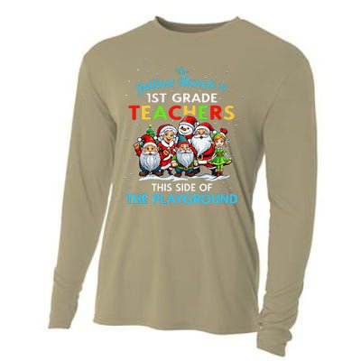 Jolliest Bunch Of 1st Grade Teachers This Side Of Playground Cooling Performance Long Sleeve Crew