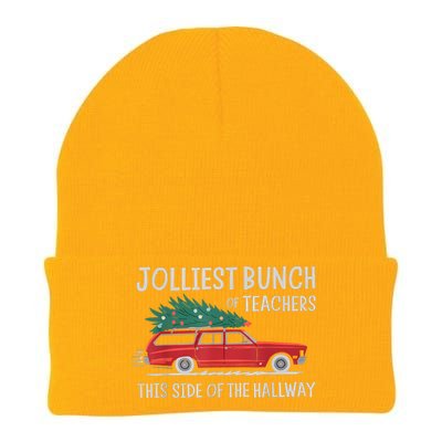 Jolliest Bunch Of Teachers This Side Of The Hallway Knit Cap Winter Beanie