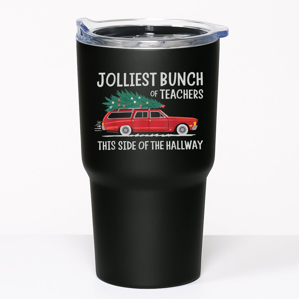 Jolliest Bunch Of Teachers This Side Of The Hallway Tumbler