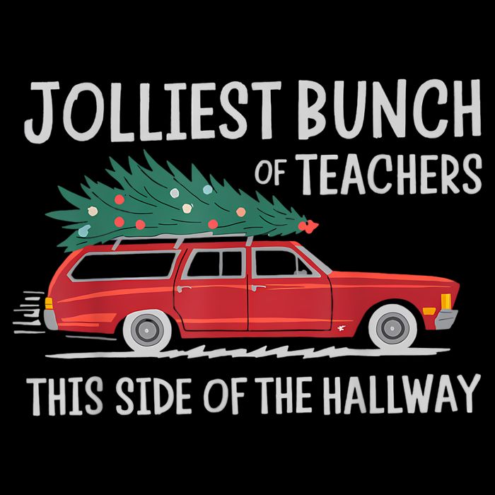 Jolliest Bunch Of Teachers This Side Of The Hallway Cooling Performance Long Sleeve Crew