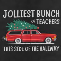 Jolliest Bunch Of Teachers This Side Of The Hallway Golf Towel