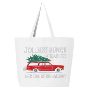 Jolliest Bunch Of Teachers This Side Of The Hallway 25L Jumbo Tote