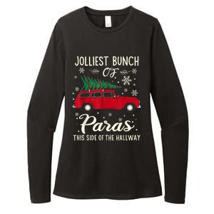 Jolliest Bunch Of Paras This Side Of The Hallway Xmas Womens CVC Long Sleeve Shirt