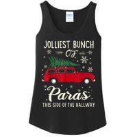 Jolliest Bunch Of Paras This Side Of The Hallway Xmas Ladies Essential Tank