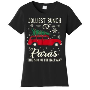 Jolliest Bunch Of Paras This Side Of The Hallway Xmas Women's T-Shirt