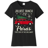 Jolliest Bunch Of Paras This Side Of The Hallway Xmas Women's T-Shirt