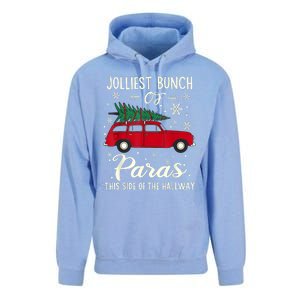 Jolliest Bunch Of Paras This Side Of The Hallway Xmas Unisex Surf Hoodie