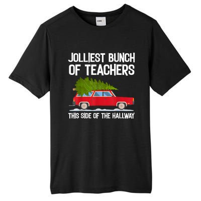 Jolliest Bunch Of Teachers This Side Of The Hallway Tall Fusion ChromaSoft Performance T-Shirt