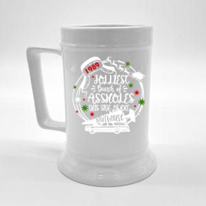 Jolliest Bunch Of Assholes This Side Of The Nut House Xmas Beer Stein