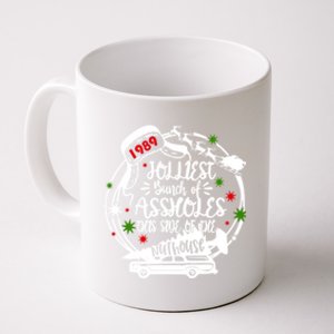 Jolliest Bunch Of Assholes This Side Of The Nut House Xmas Coffee Mug