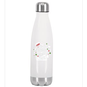 Jolliest Bunch Of Assholes This Side Of The Nut House Xmas Stainless Steel Insulated Water Bottle