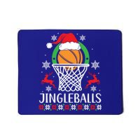 Jingleballs Basketball Player Merry Xmas Christmas Day Gift Mousepad