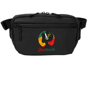 Juneteenth Black Pride Music Crossbody Pack