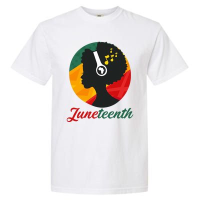 Juneteenth Black Pride Music Garment-Dyed Heavyweight T-Shirt