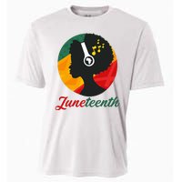 Juneteenth Black Pride Music Cooling Performance Crew T-Shirt