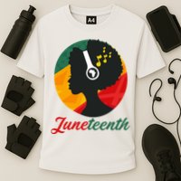 Juneteenth Black Pride Music Cooling Performance Crew T-Shirt