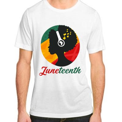 Juneteenth Black Pride Music Adult ChromaSoft Performance T-Shirt