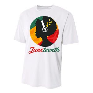 Juneteenth Black Pride Music Performance Sprint T-Shirt