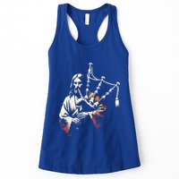 Jesus Bagpipe Player Funny Christian Religious Musician Gift Womens Tank Top