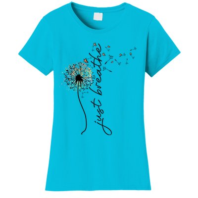 Just Breathe Positive Thoughts Gift Women's T-Shirt