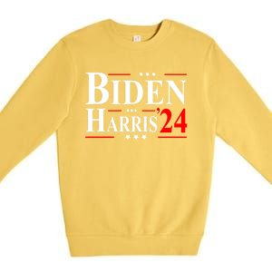 Joe Biden President Kamala Harris 2024 Premium Crewneck Sweatshirt