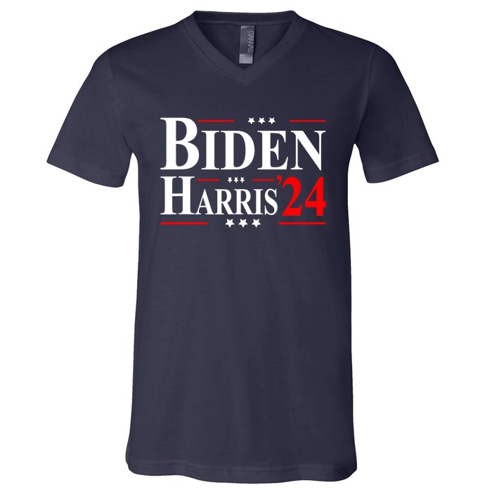 Joe Biden President Kamala Harris 2024 V-Neck T-Shirt