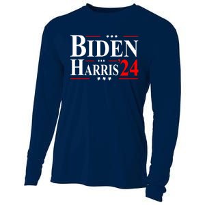 Joe Biden President Kamala Harris 2024 Cooling Performance Long Sleeve Crew