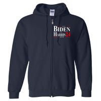 Joe Biden President Kamala Harris 2024 Full Zip Hoodie