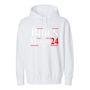 Joe Biden President Kamala Harris 2024 Garment-Dyed Fleece Hoodie