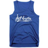 'Just Breathe' Ptsd Tal Health Gift Tank Top