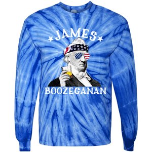 James Boozecanan Patriotic Ing President James Buchanan Gift Tie-Dye Long Sleeve Shirt