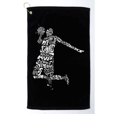 Jordan Basketball Player Golf Towel