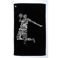 Jordan Basketball Player Golf Towel