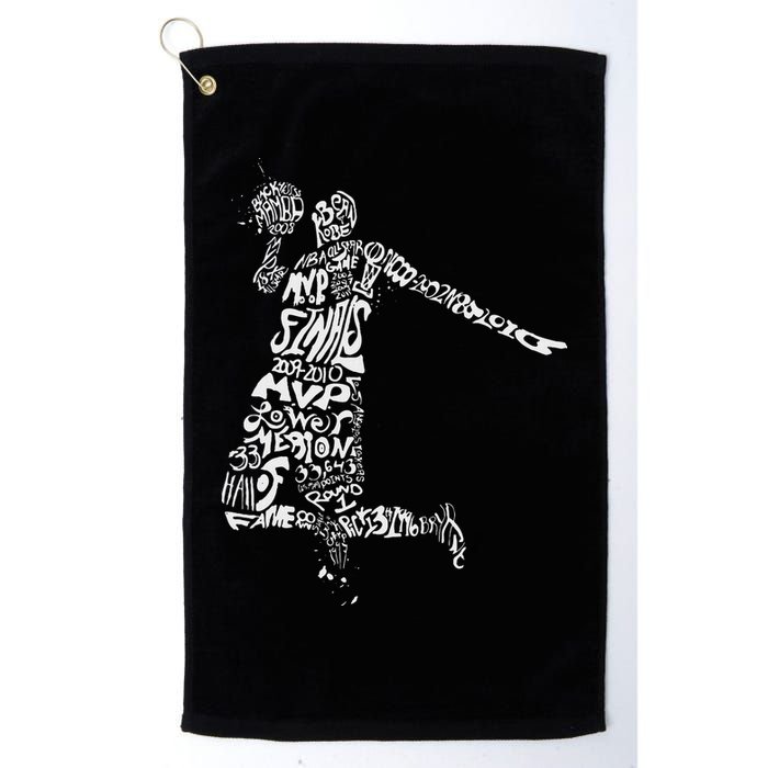Jordan Basketball Player Golf Towel