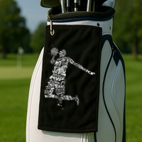 Jordan Basketball Player Golf Towel