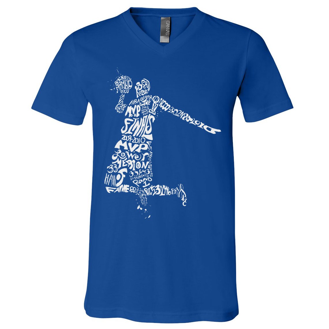 Jordan Basketball Player V-Neck T-Shirt