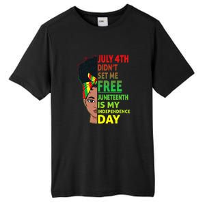 Juneteenth Black Queen Independence 1865 Freedom Woman Girl Gift African Pride Tall Fusion ChromaSoft Performance T-Shirt