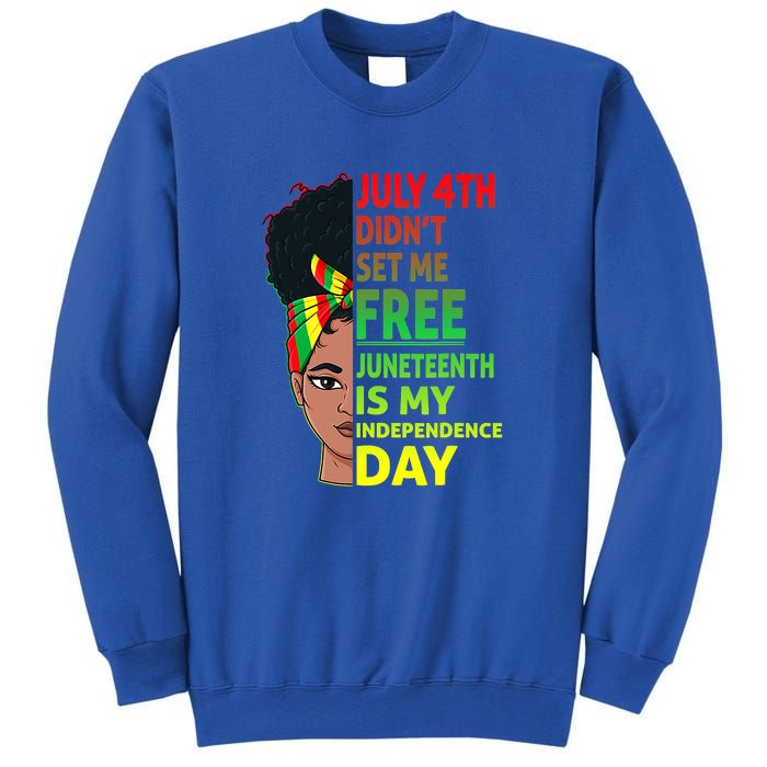 Juneteenth Black Queen Independence 1865 Freedom Woman Girl Gift African Pride Sweatshirt