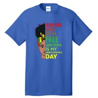 Juneteenth Black Queen Independence 1865 Freedom Woman Girl Gift African Pride Tall T-Shirt