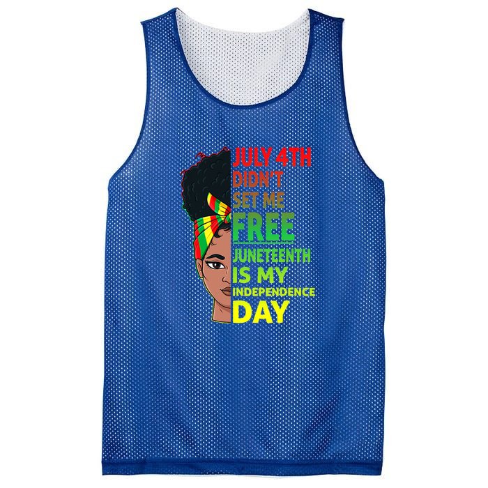 Juneteenth Black Queen Independence 1865 Freedom Woman Girl Gift African Pride Mesh Reversible Basketball Jersey Tank