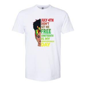 Juneteenth Black Queen Independence 1865 Freedom Woman Girl Gift African Pride Softstyle CVC T-Shirt